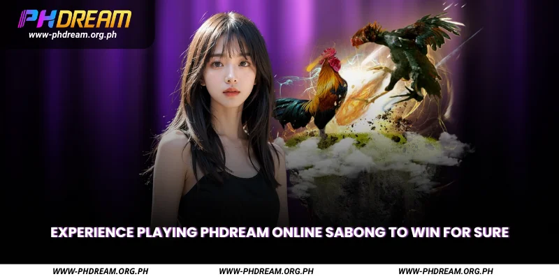 Experience playing Phdream online Sabong to win for sure