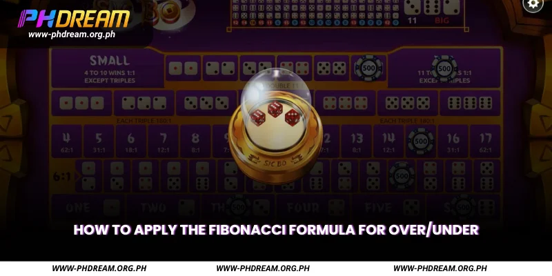 How to apply the Fibonacci formula for over_under